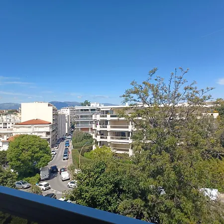 Daire Juan Les Pins Tanit Le Gebal Climatise Vue Sur Piscine *